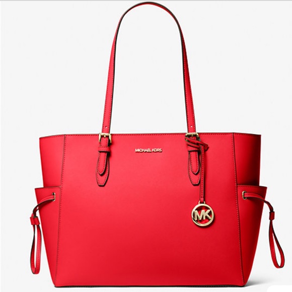MICHAEL KORS
Gilly Large Saffiano Leather Tote Bag BRIGHT RED COLOR - Picture 3 of 16